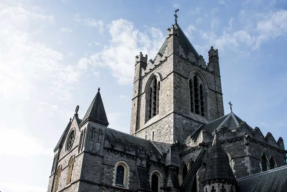 Admire Christ Church Cathedral on your self-guided tour of Dublin