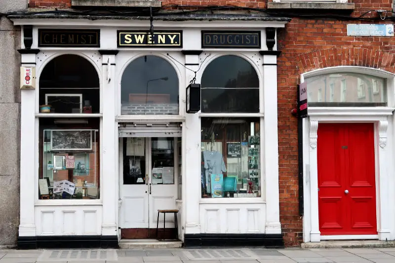 Sweny's Pharmacy, on your Dublin Literary Walking Tour