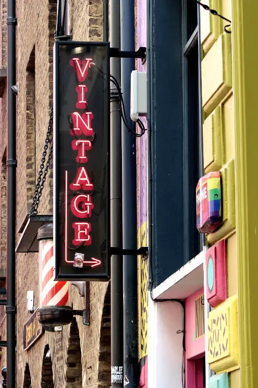 Boutique vintage à Temple Bar, Dublin